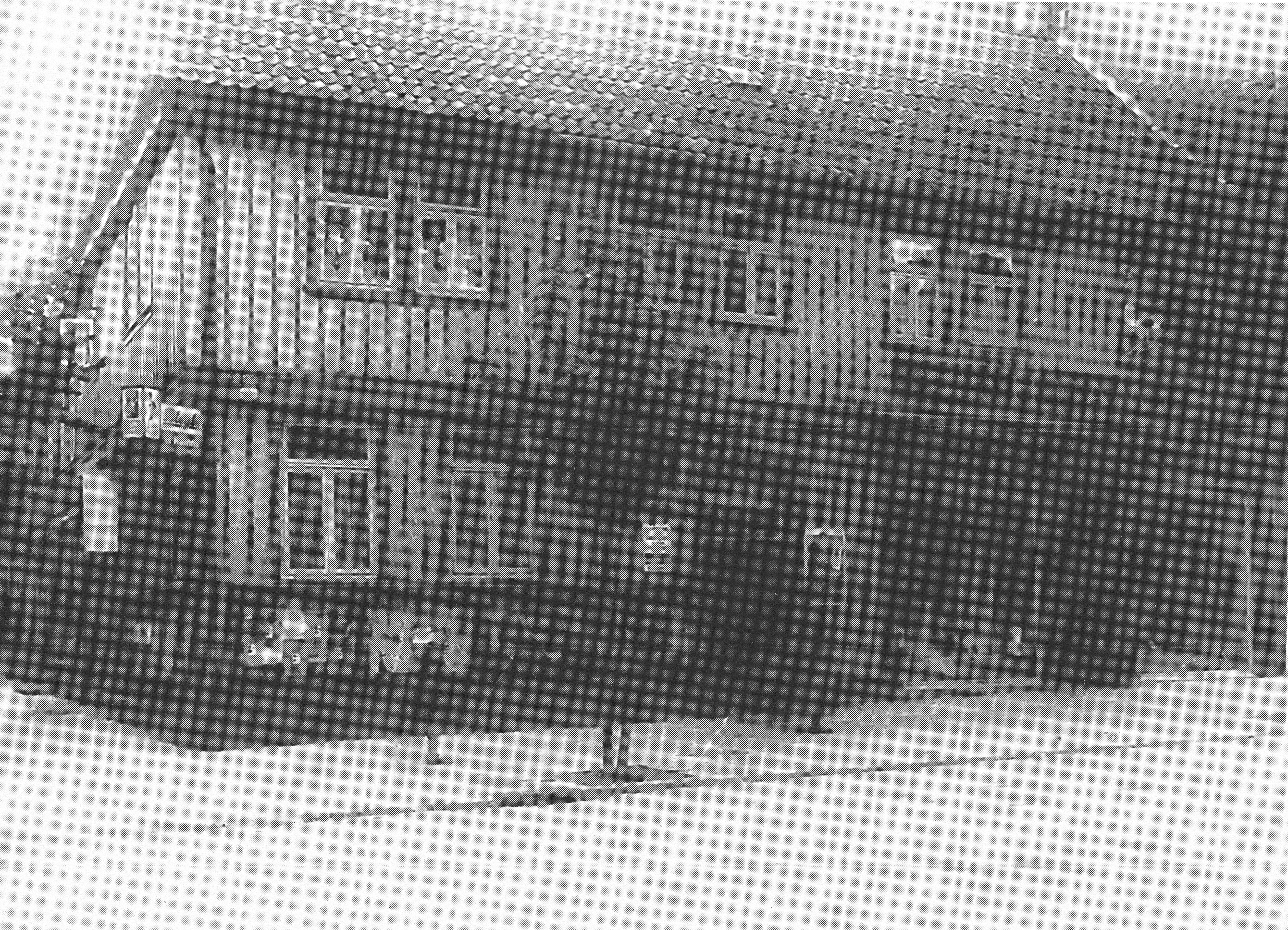 Geschäftshaus Familie Hirsch Hamm ca. 1920